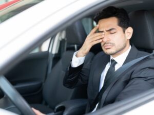 involved in a car accident