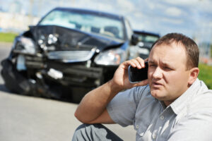 Calling after a car accident